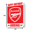 ARSENAL FC LENTICULAR 3D-EFFECT CARD