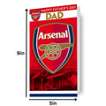 Arsenal FC 'Dad' Father's Day Card