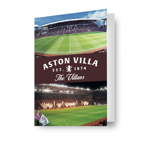 ASTON VILLA FC LENTICULAR 3D-EFFECT CARD
