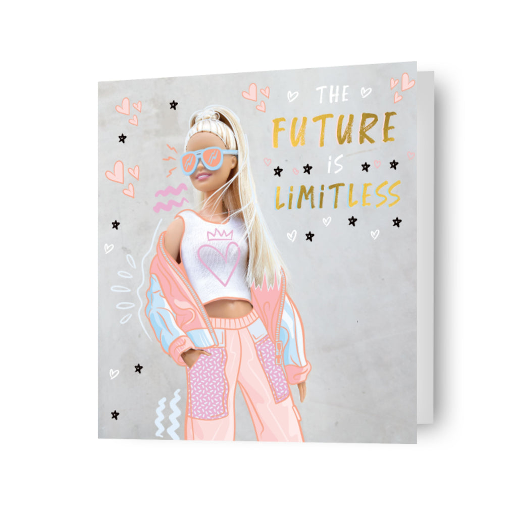 Barbie 'The Future Is Limitless' verjaardagskaart