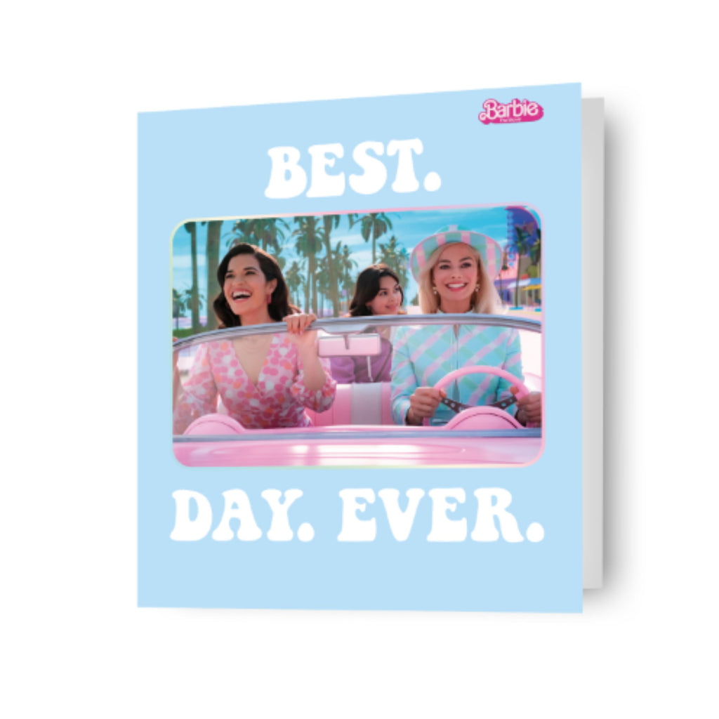 Barbie Film 'Best Day Ever' Verjaardagskaart