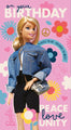 Barbie Fold Out Birthday Card