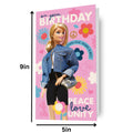 Barbie Fold Out Birthday Card