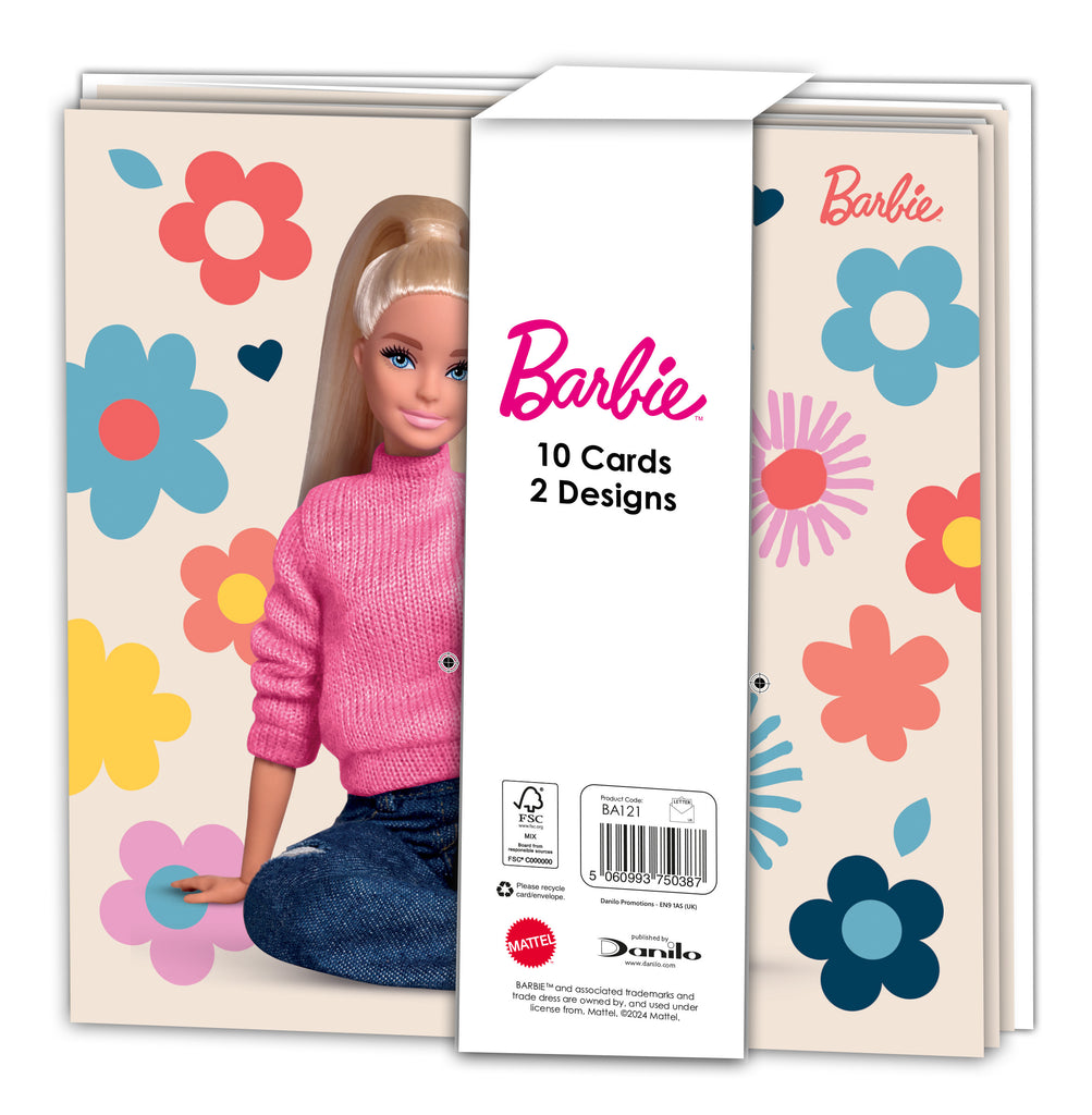 Barbie Multipack van 10 kaarten