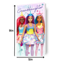 Barbie 'Granddaughter' Birthday Card