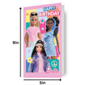 Barbie Sticker Birthday Card