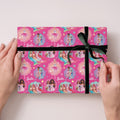Barbie Wrapping Paper 4m Roll x 3 Pack