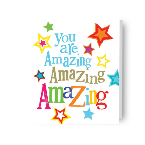 Brightside 'You Are Amazing Amazing Amazing' Congratulations Card