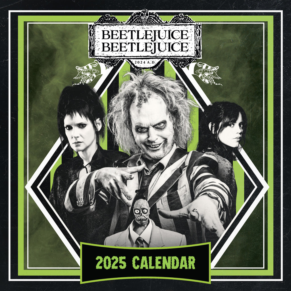 BEETLEJUICE 2 FILM 2025 VIERKANTE KALENDER