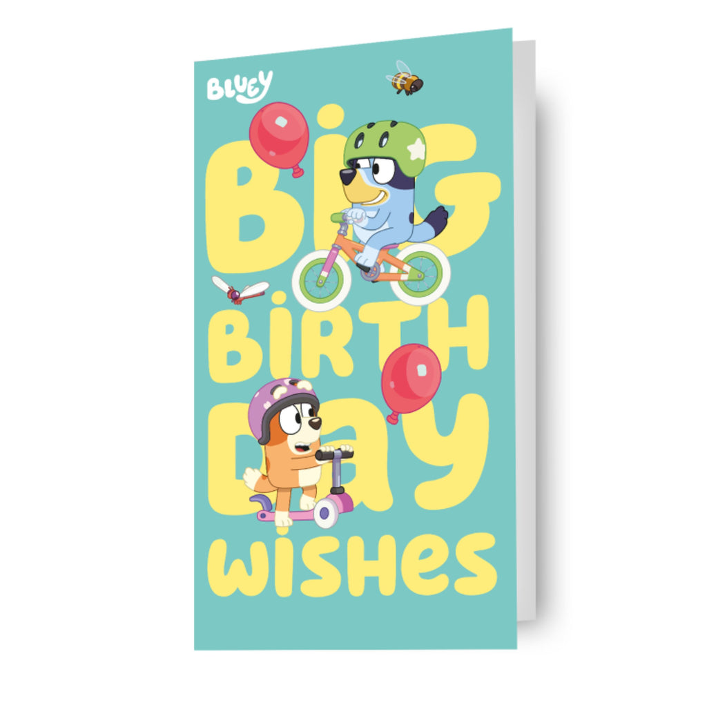 Bluey 'Birthday Wishes' Birthday Card