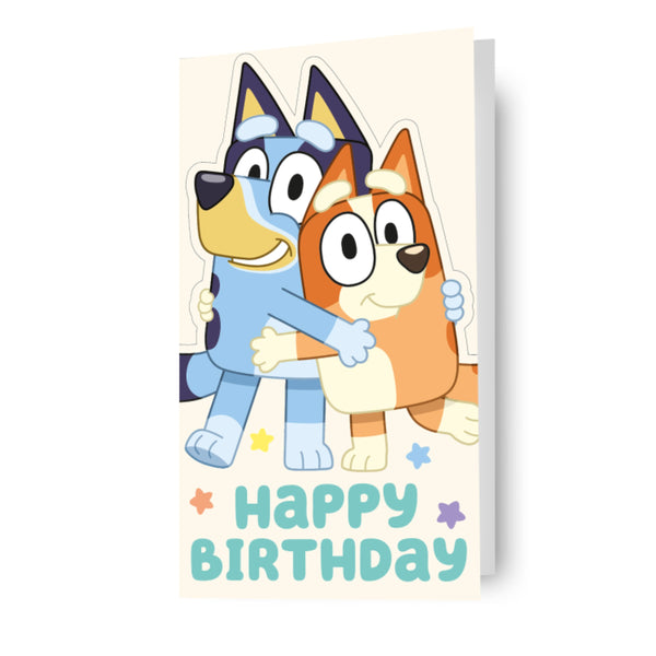 Bluey and Bingo cool Greeting Card