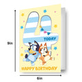 Bluey Age 4 Birthday Card