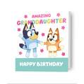 Bluey 'Granddaughter' Birthday Card