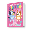 Bluey Sister Birthday Card