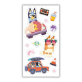 Bluey Birthday Card With Sticker Sheet Included