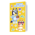 Bluey Birthday Card With Sticker Sheet Included