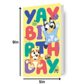 Bluey Birthday Card