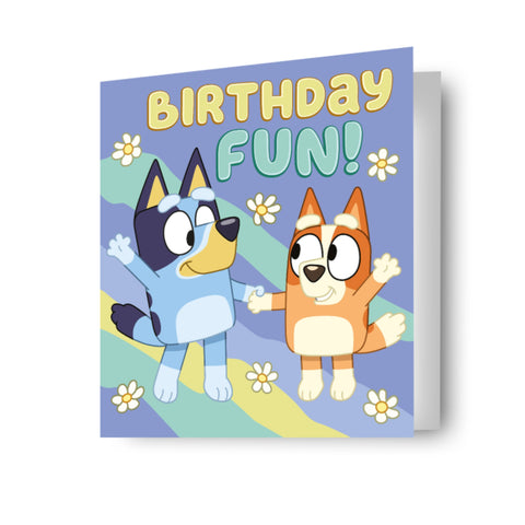Bluey Birthday Card