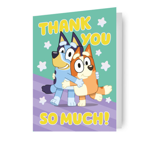Bluey Thank You Card