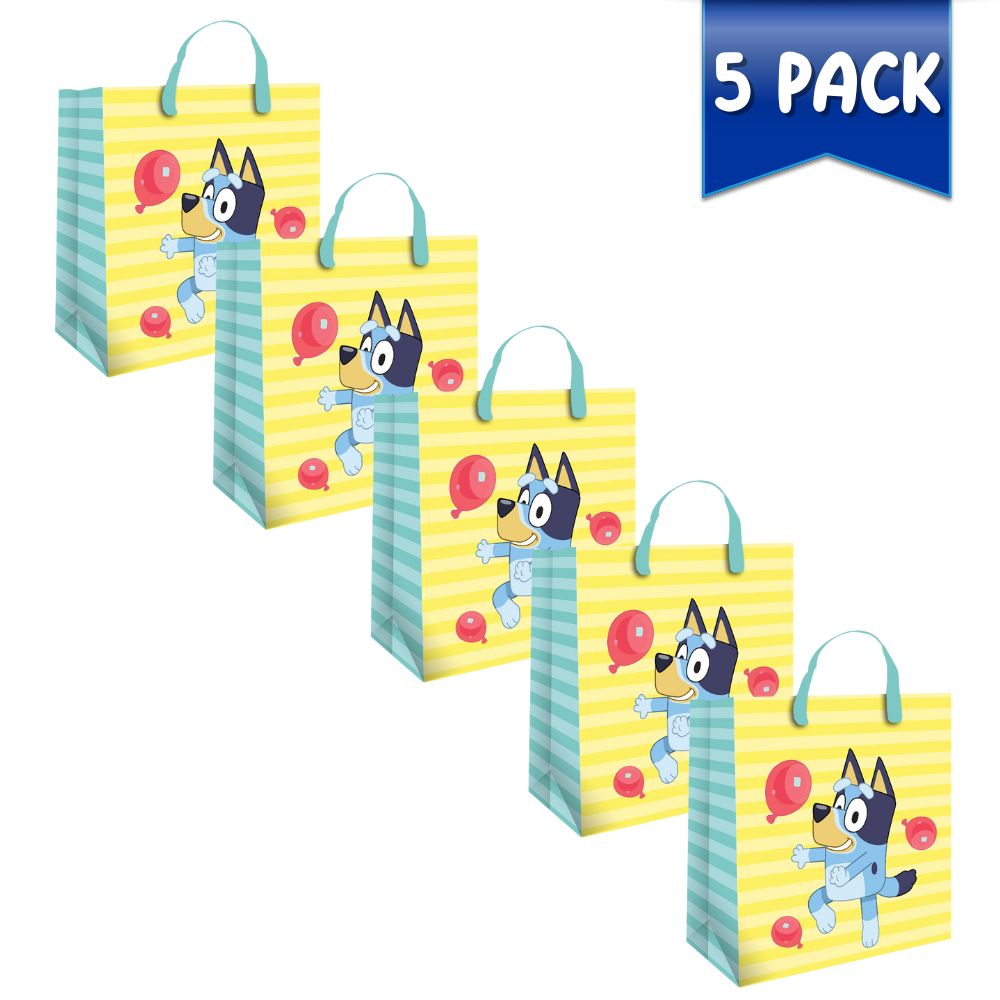 Bluey Multipack van 5 geschenkzakken