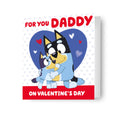 Bluey Daddy Valentine's Day Card