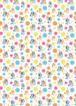Bluey 4m Roll Birthday Wrapping Paper