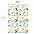 Bluey 2m Roll Wrapping Paper - 3 Pack Bundle