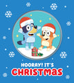 Bluey Christmas Card with Detachable Bauble