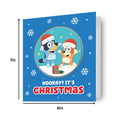 Bluey Christmas Card with Detachable Bauble