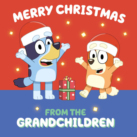 Bluey 'From the Grandchildren' Christmas Card