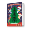 Bluey 3D Honeycomb Tree Christmas Card