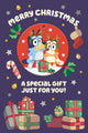 Bluey Christmas Card with Detachable Bauble