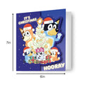 Bluey Fold Out Christmas Card