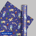 Bluey Christmas 4m Roll Wrapping Paper