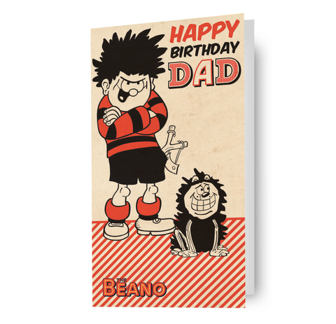 Beano 'Dad' Birthday Card