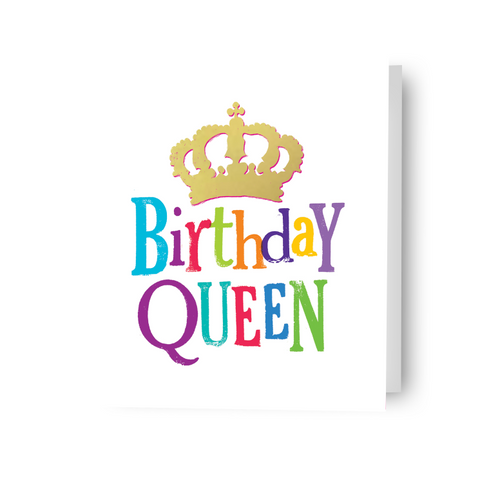 Brightside 'Birthday Queen' Birthday Card