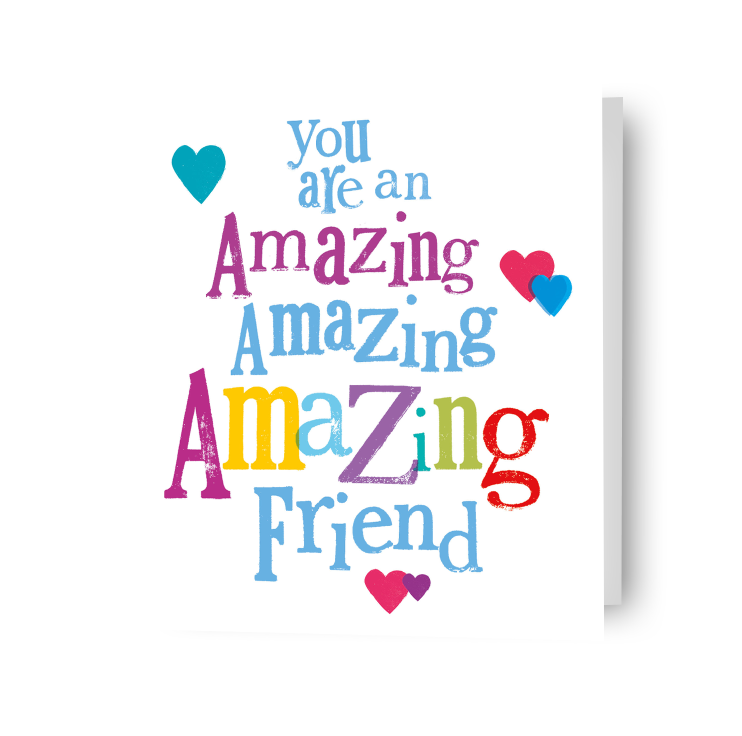 Brightside 'You Are An Amazing Friend' Birthday Card