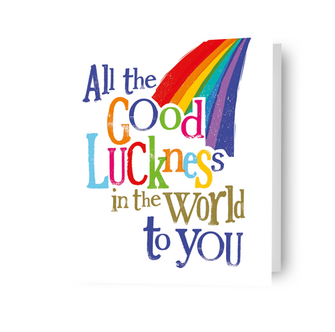 Brightside 'All The Good Luckness' Good Luck Card