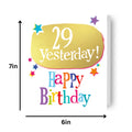 Brightside 30th Birthday Card