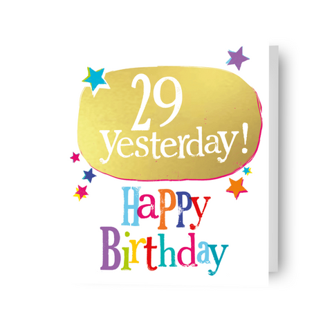 Brightside 30th Birthday Card