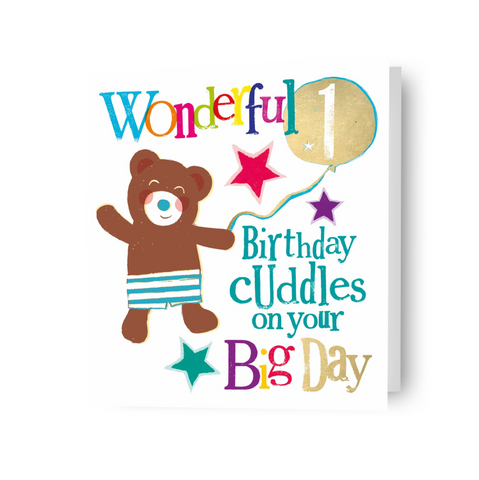 Brightside 'Wonderful 1' Birthday Card