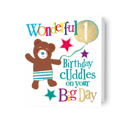 Brightside Age 1 Birthday Card