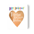 Brightside 'Together We Can Do Anything' Anniversary Card