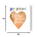 Brightside 'Together We Can Do Anything' Anniversary Card