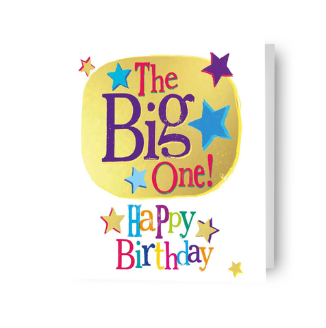 Brightside 'The Big One!' Birthday Card