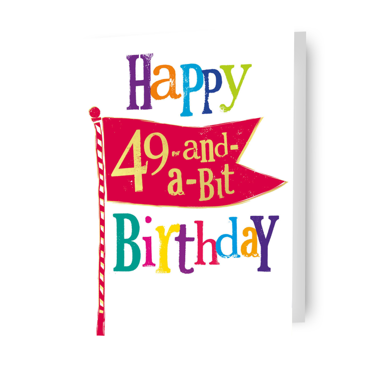 Brightside Age 50 Birthday Card