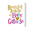 Brightside New Baby Girl Card