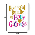 Brightside New Baby Girl Card