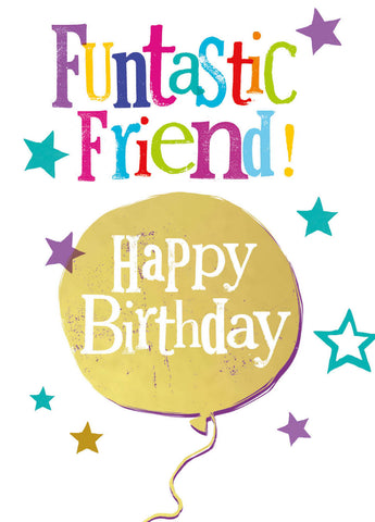 Brightside 'Funtastic Friend' Birthday Card