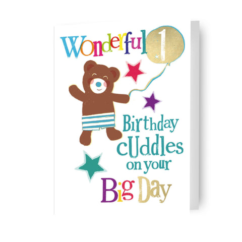 Brightside Age 1 Birthday Card